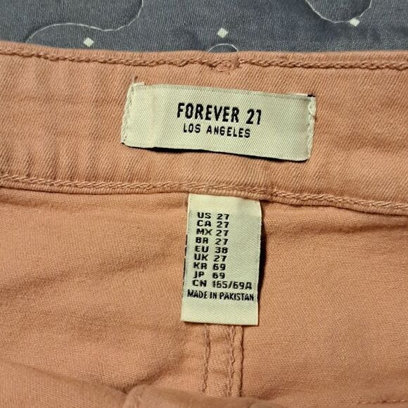 Forever 21 dusty pink skirt waist size 27 - Picture 2 of 5